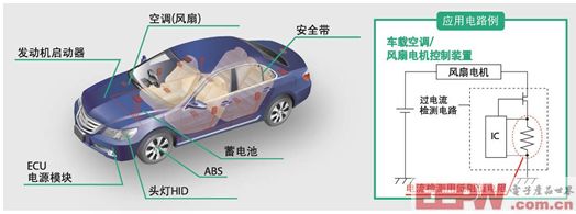 汽车领域低阻值电阻器产品显最新阵容